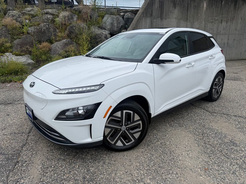 Used 2023 Hyundai Kona EV SEL with VIN KM8K33AG9PU164763 for sale in Arlington, MA