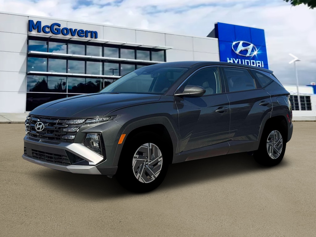 New 2026 Hyundai Tucson Hybrid Blue SUV