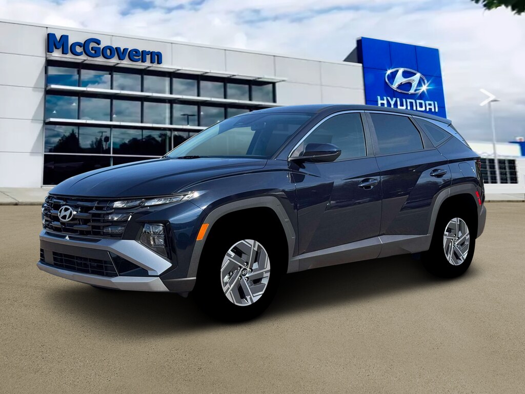 New 2026 Hyundai Tucson Hybrid Blue SUV