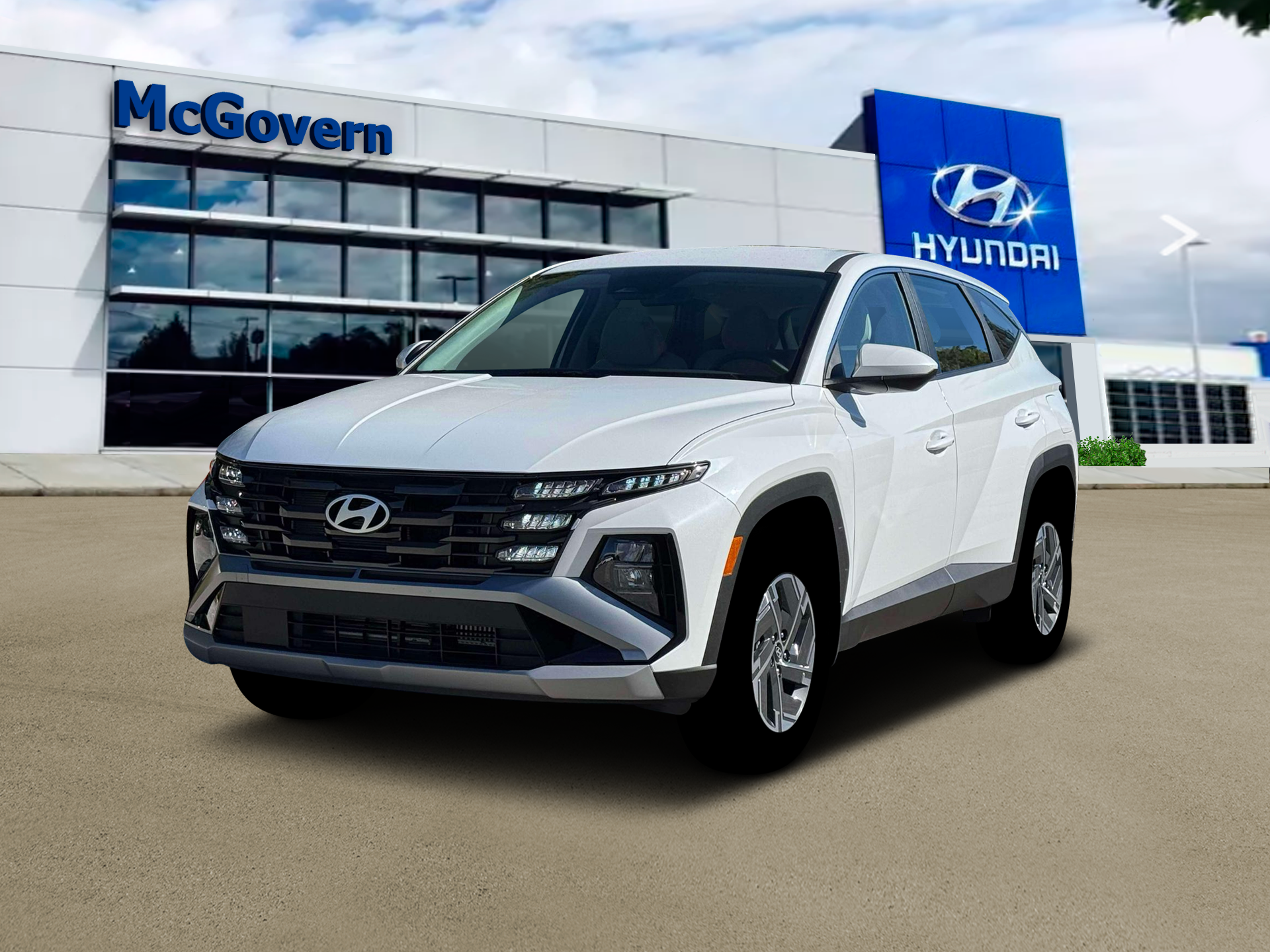 New 2026 Hyundai Tucson Hybrid Blue SUV