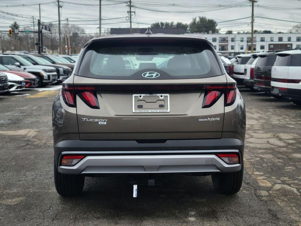 New 2026 Hyundai Tucson Hybrid Blue SUV