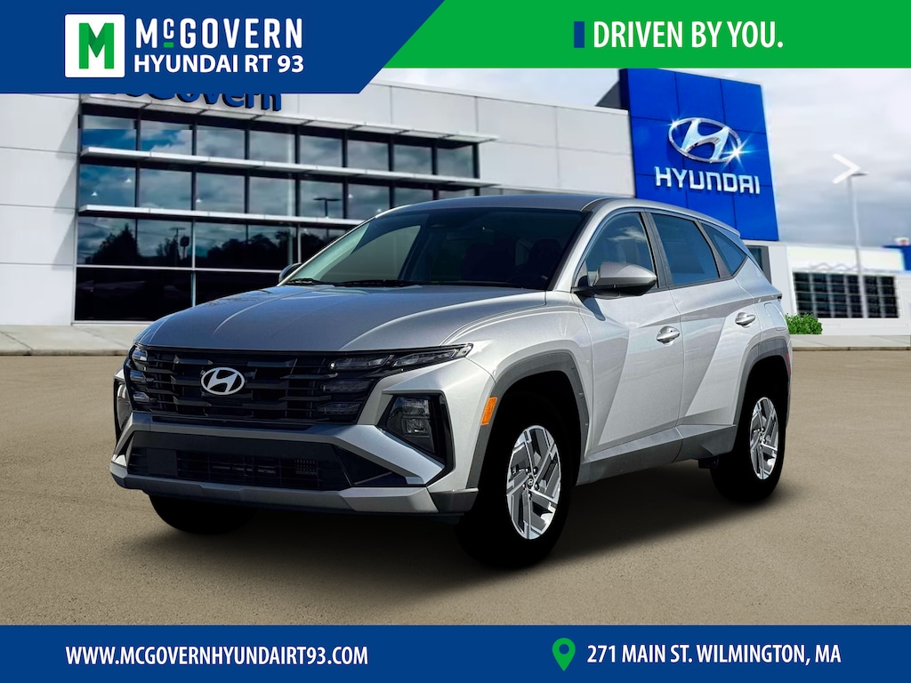 New 2026 Hyundai Tucson Hybrid Blue SUV
