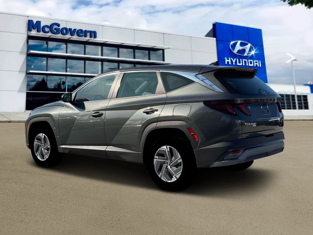 New 2026 Hyundai Tucson Hybrid Blue SUV