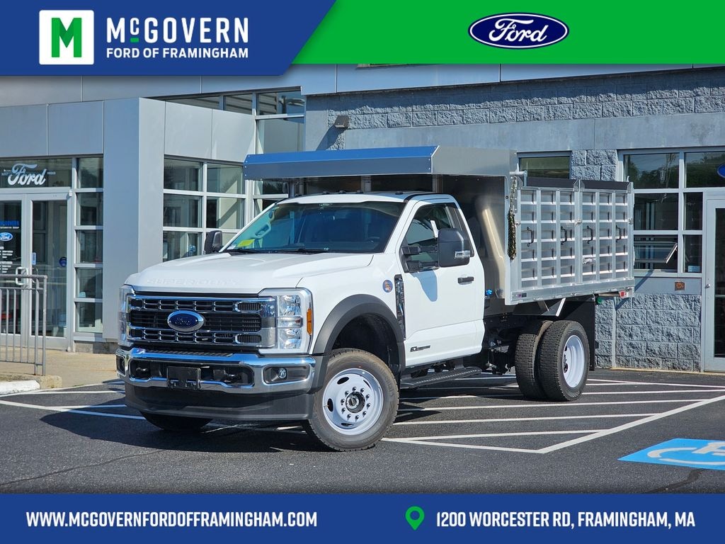 New 2025 Ford F-450SD M H EBY Landscape Dump XL Truck Regular Cab