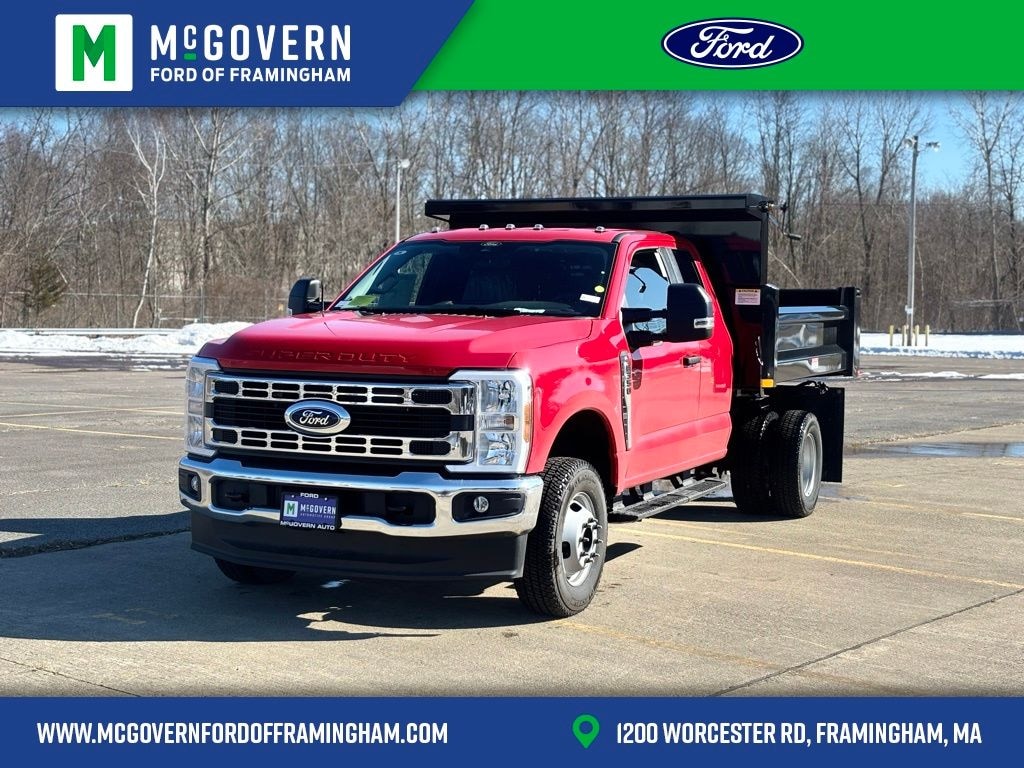 New 2026 Ford F-350SD Super Cab Work Ready Dump Truck XL Truck Super Cab