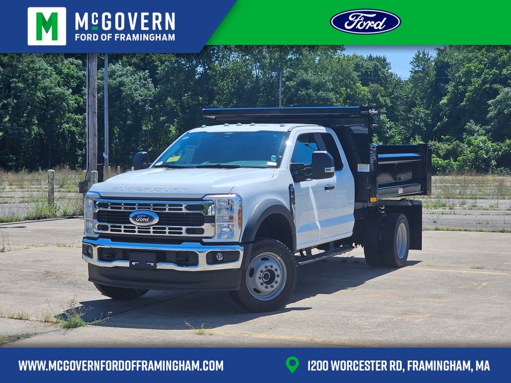 New 2026 Ford F-550SD Super Cab Chassis Work Ready Dump Truck Super Cab
