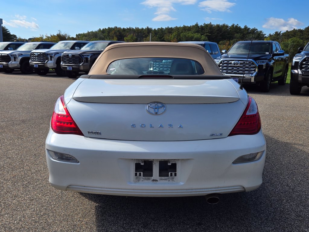 Used 2007 Toyota Camry Solara SLE Convertible