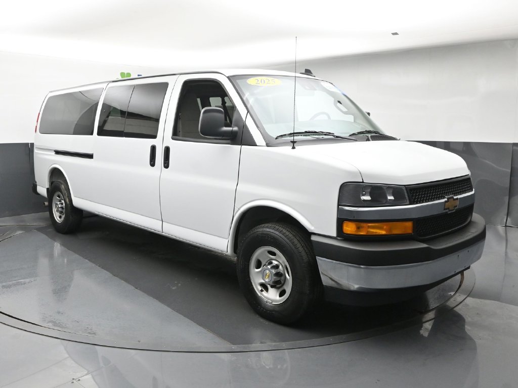 Used 2025 Chevrolet Express Passenger 1LT Van Extended Passenger Van