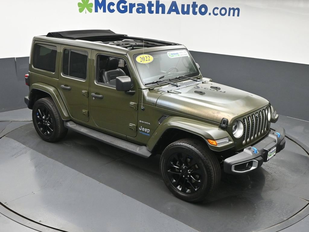 Used 2022 Jeep Wrangler 4xe Unlimited Sahara SUV