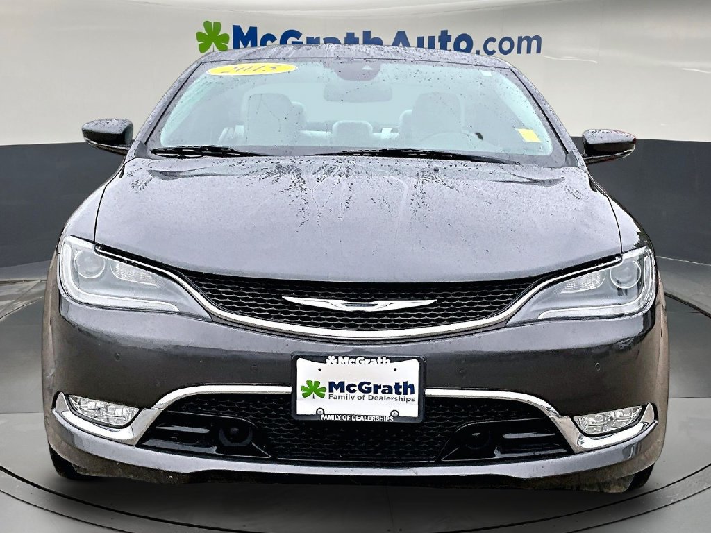 Used 2015 Chrysler 200 C with VIN 1C3CCCEGXFN530374 for sale in Dubuque, IA