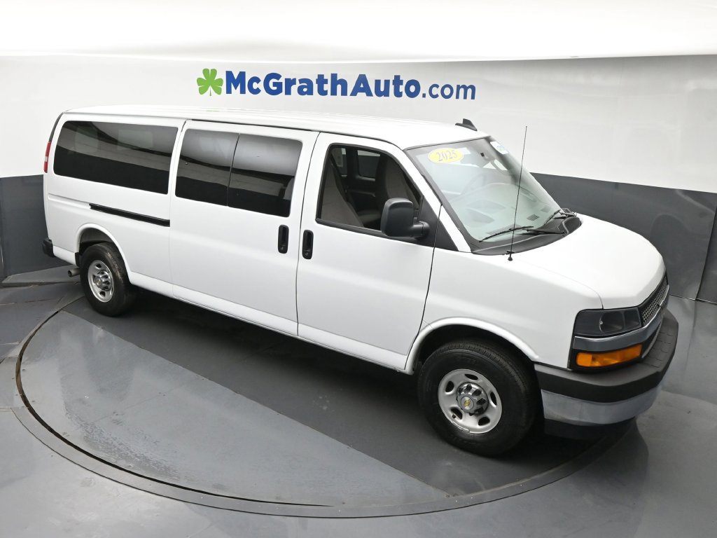 Used 2025 Chevrolet Express Passenger 1LT Van Extended Passenger Van