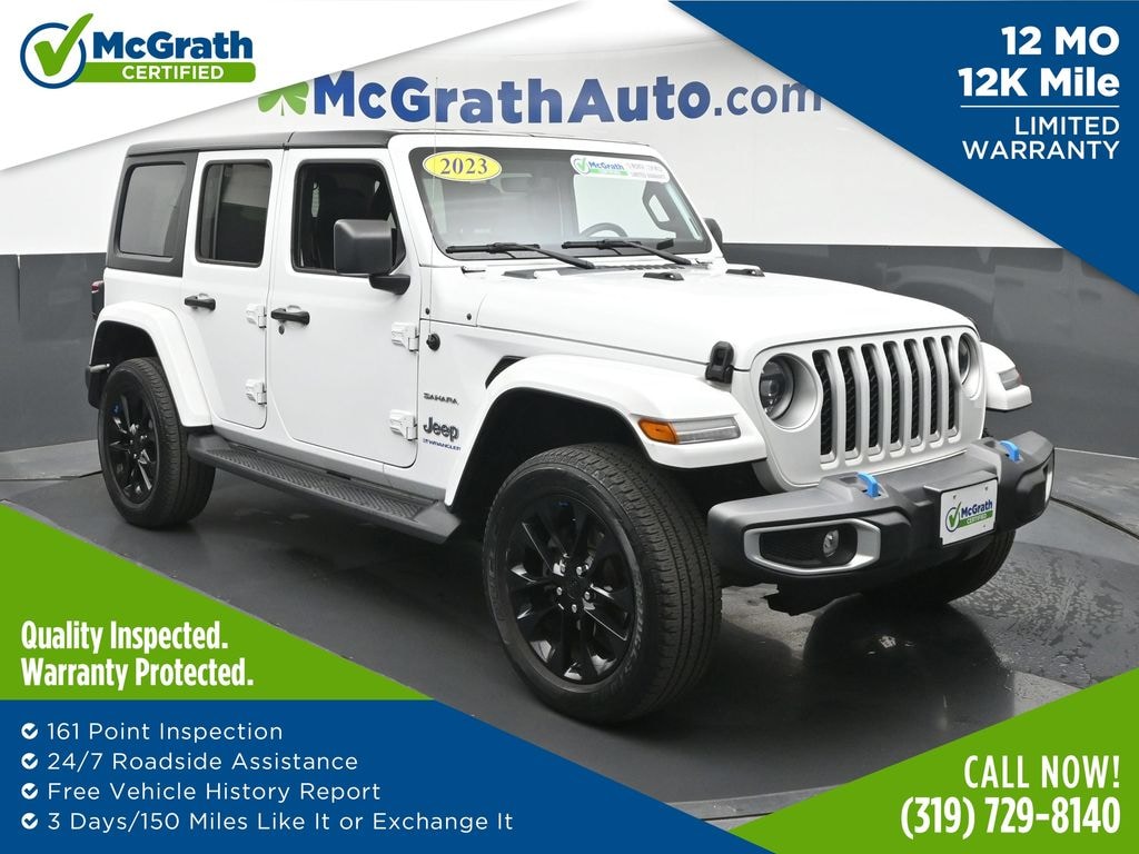 Used 2023 Jeep Wrangler Sahara 4xe SUV
