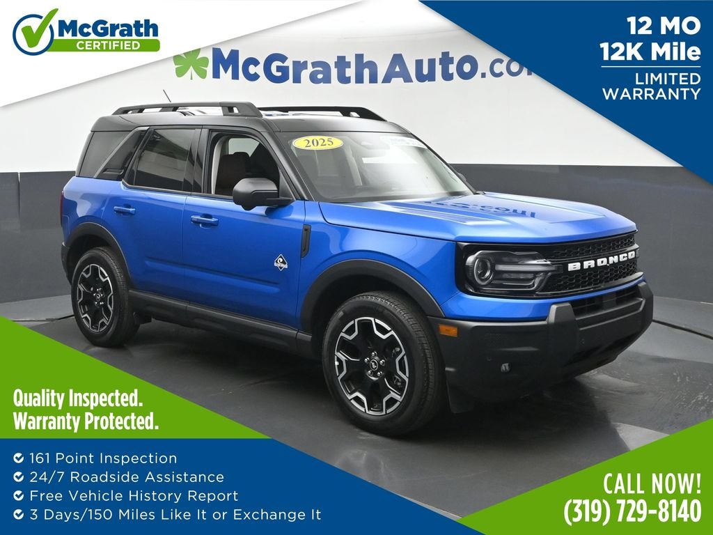 Used 2025 Ford Bronco Sport Outer Banks SUV