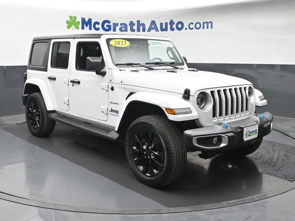Used 2023 Jeep Wrangler Sahara 4xe SUV