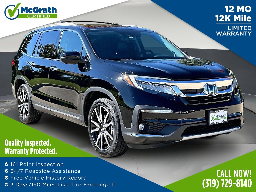 Used 2021 Honda Pilot Touring 8 Passenger AWD SUV