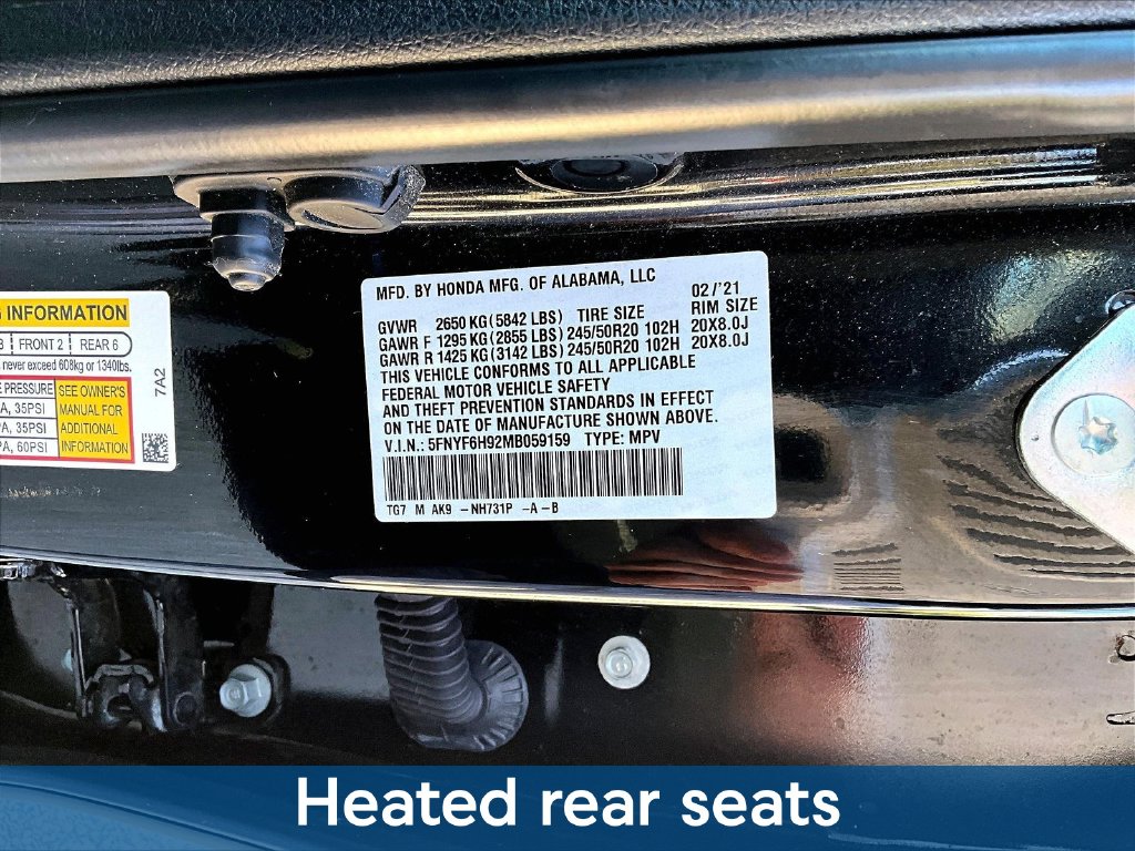 2021 Honda Pilot Touring - Photo 24