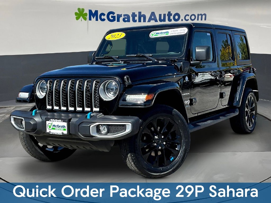 Certified 2023 Jeep Wrangler Sahara 4xe SUV