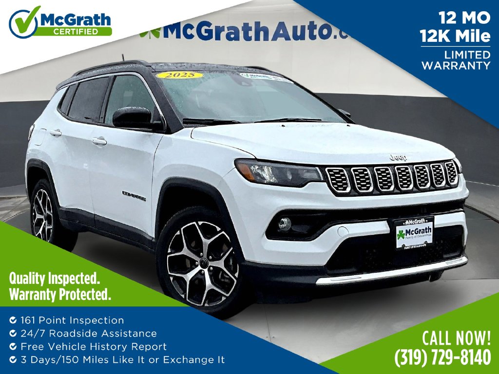 Certified 2025 Jeep Compass Limited SUV