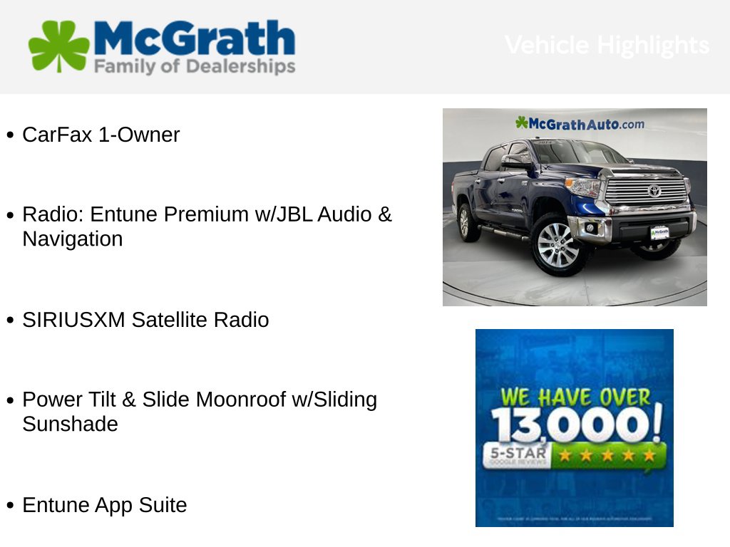 Used 2014 Toyota Tundra Limited Truck