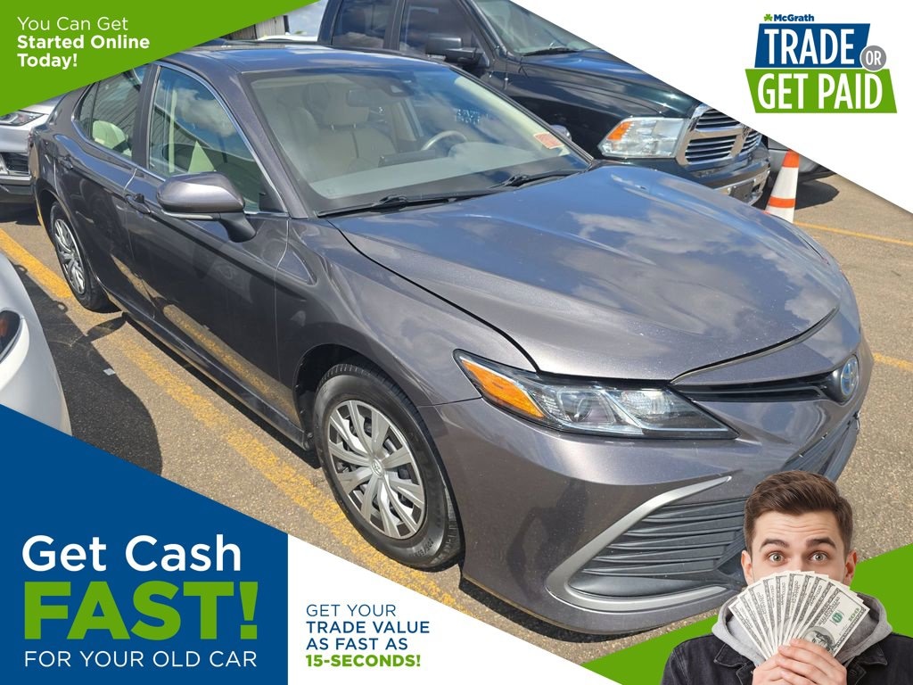 Certified 2022 Toyota Camry Hybrid LE Sedan