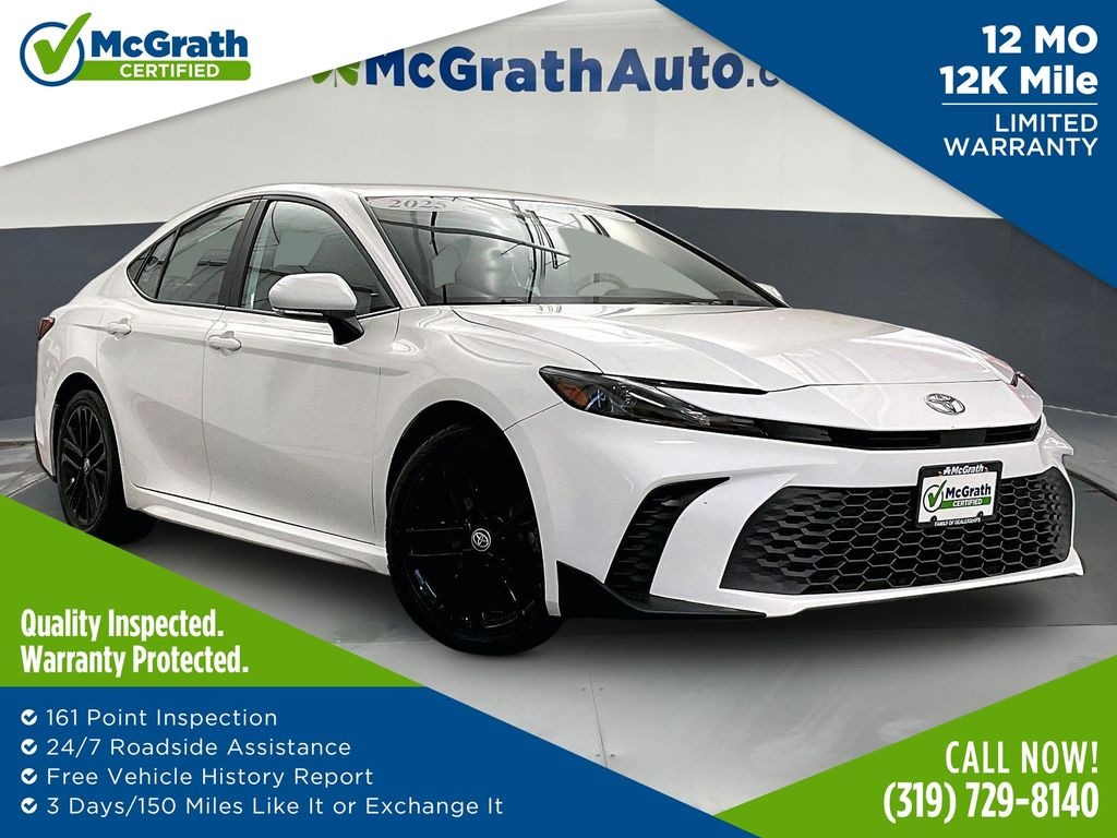 Used 2025 Toyota Camry SE Sedan