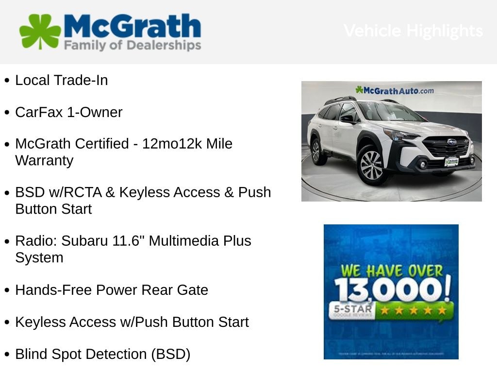 Used 2025 Subaru Outback Premium SUV