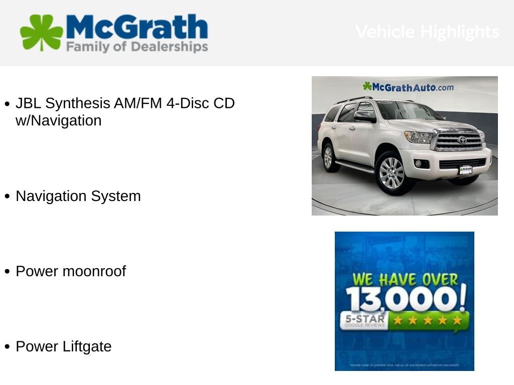 Used 2012 Toyota Sequoia Platinum SUV