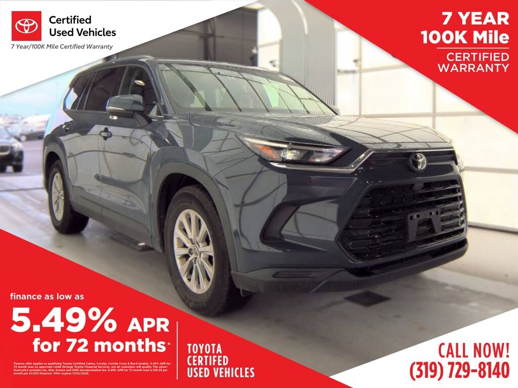 Certified 2025 Toyota Grand Highlander XLE SUV