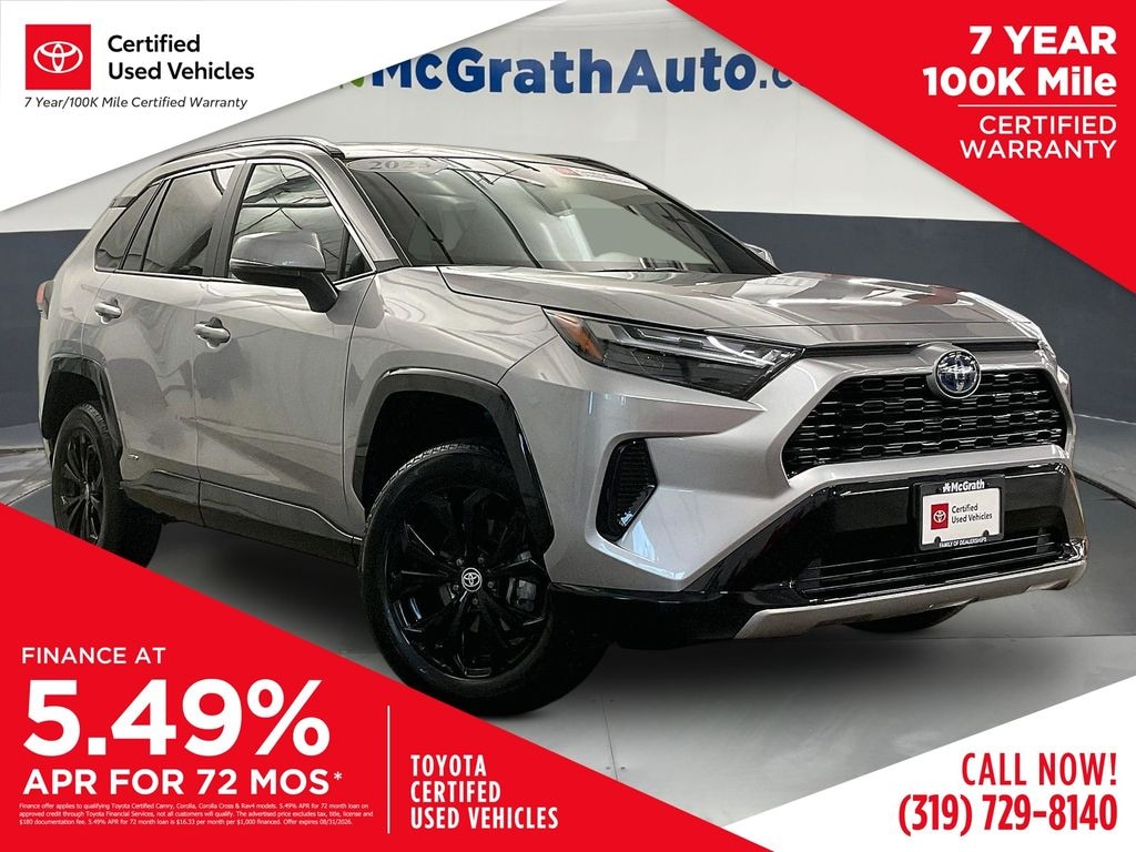 Certified 2023 Toyota RAV4 Hybrid SE SUV