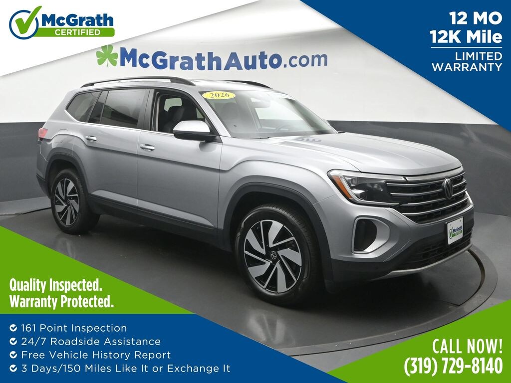 Certified 2026 Volkswagen Atlas SE w/Technology SUV