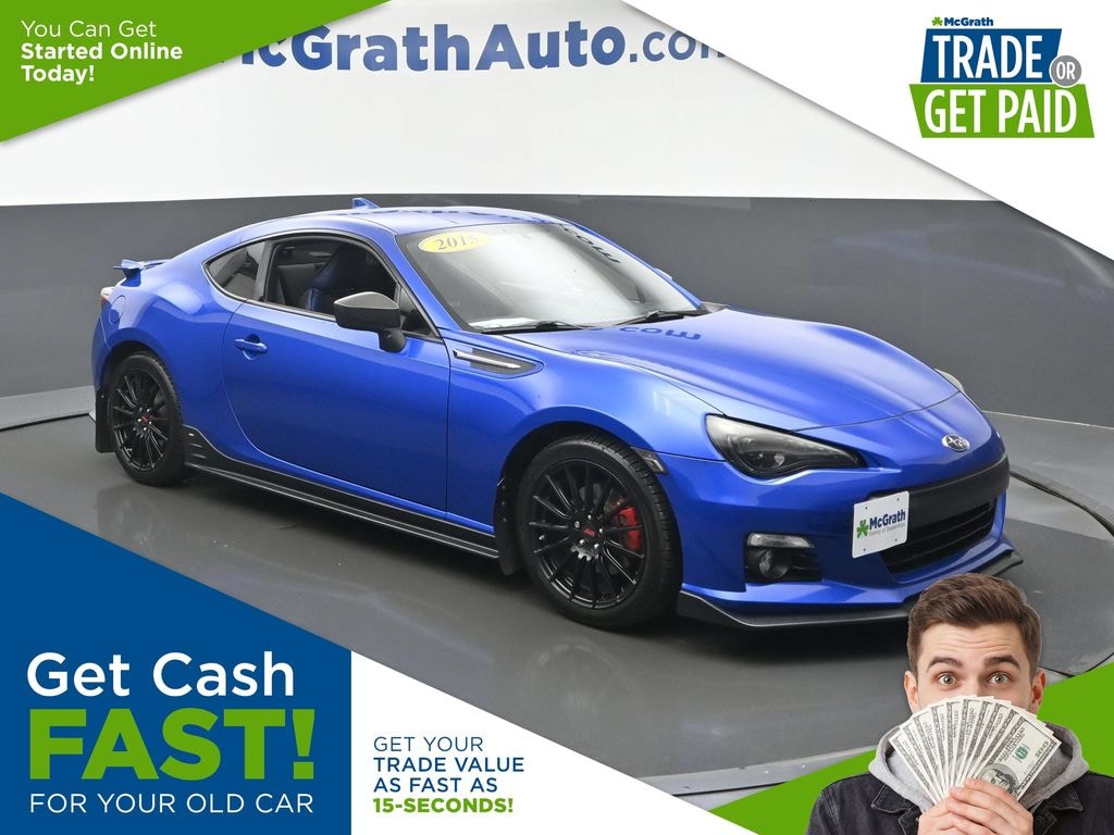 Used 2015 Subaru BRZ Series.Blue Coupe