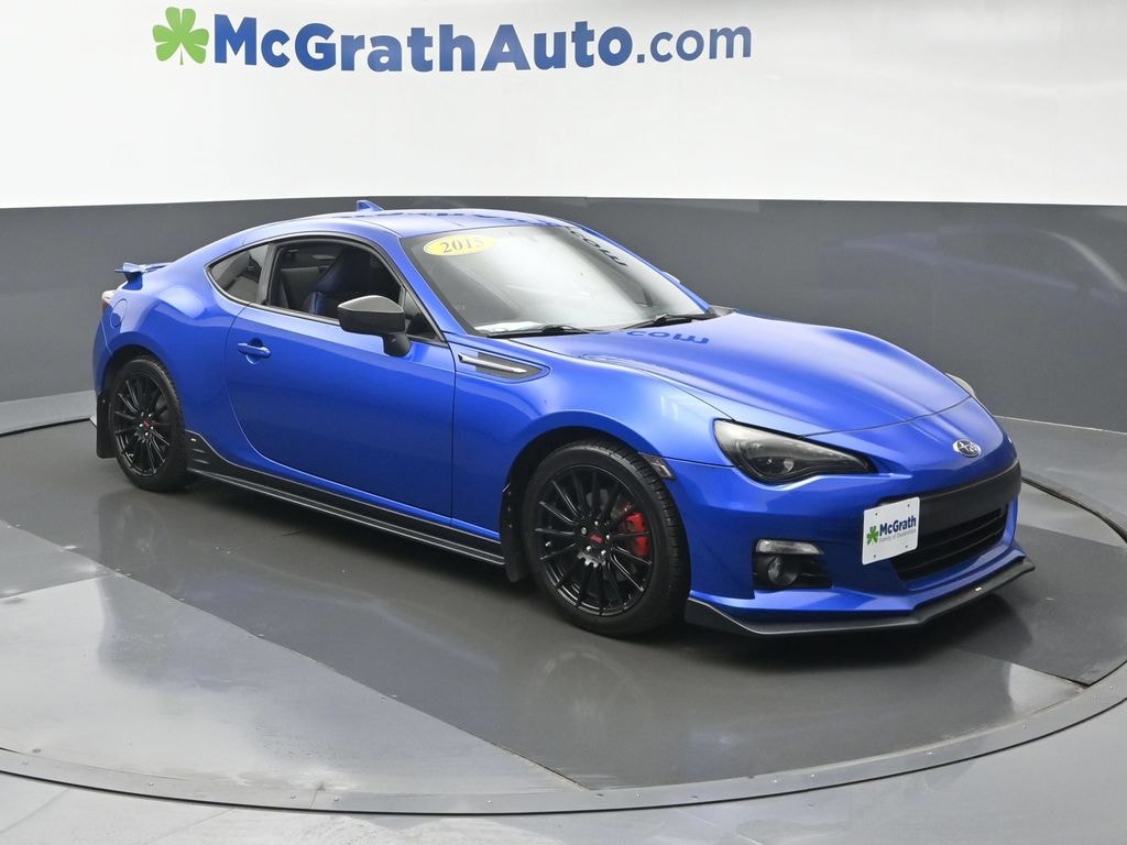 Used 2015 Subaru BRZ Series.Blue Coupe