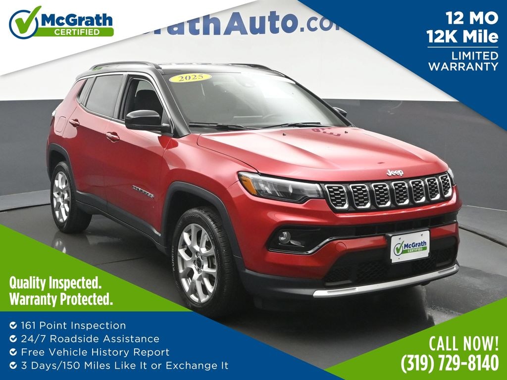 Certified 2025 Jeep Compass Limited SUV