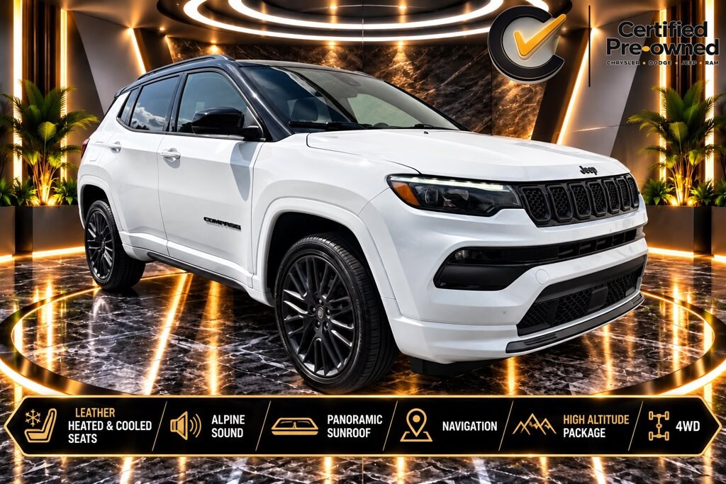 Certified 2023 Jeep Compass High Altitude SUV