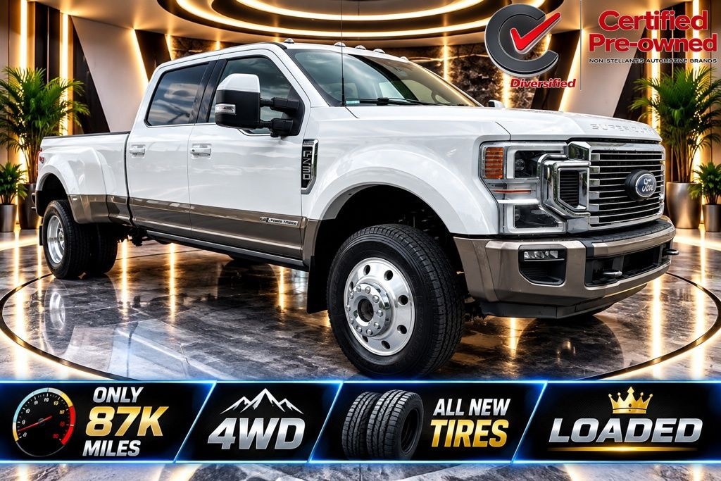 Certified 2022 Ford F-450SD King Ranch Truck