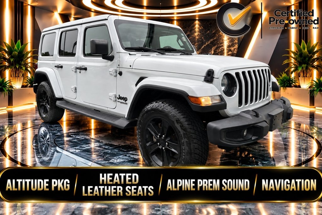 Certified 2021 Jeep Wrangler Unlimited Sahara Altitude SUV