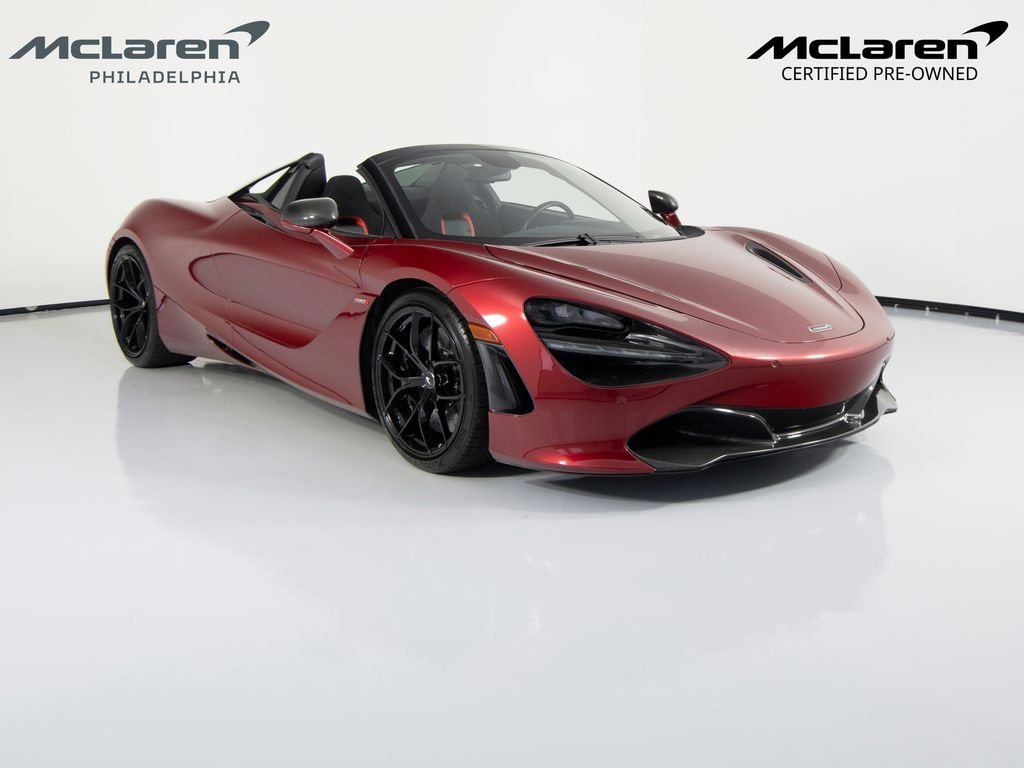 Certified 2022 McLaren 720S Spider Performance Convertible