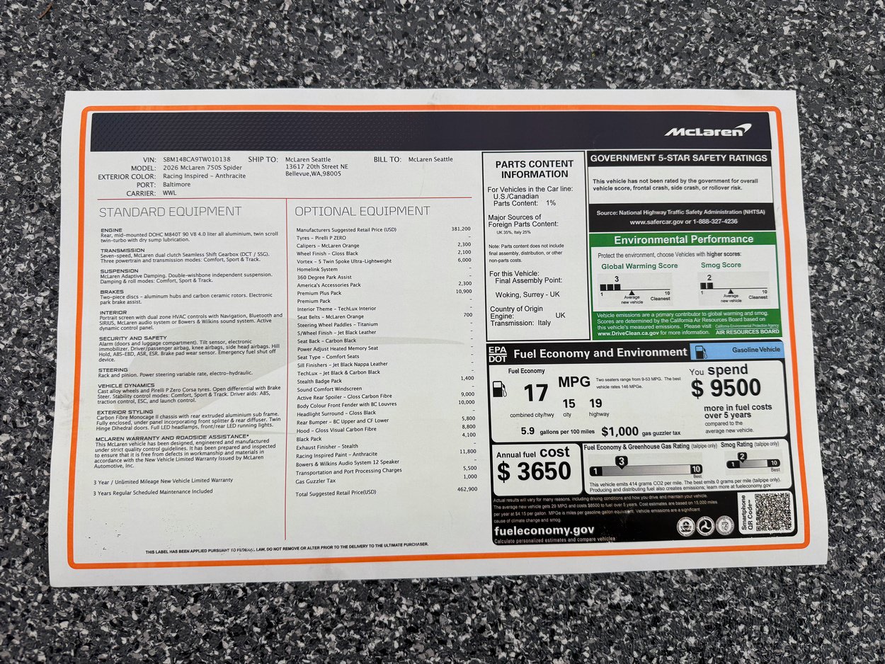 2026 McLaren 750S Base - Photo 49
