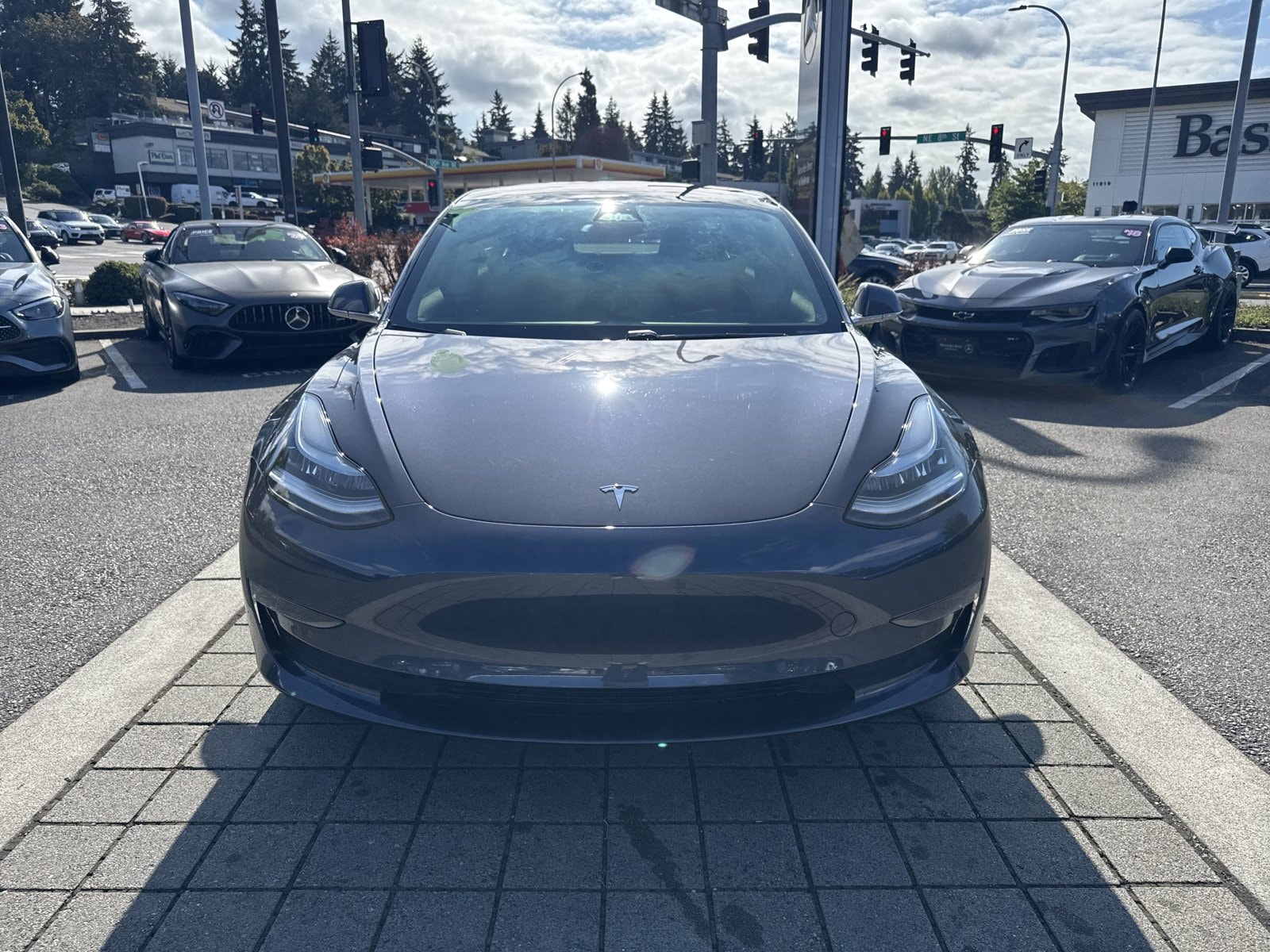 Used 2019 Tesla Model 3 Mid Range with VIN 5YJ3E1EA3KF326773 for sale in Bellevue, WA