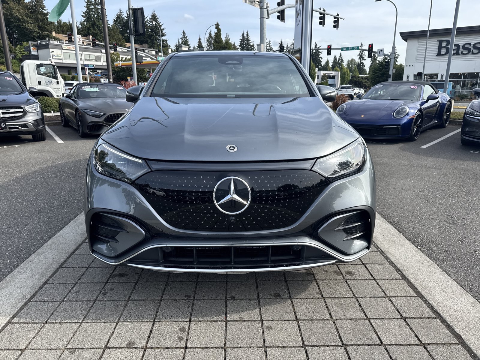 Certified 2023 Mercedes-Benz EQE SUV Base with VIN 4JGGM2BB5PA007670 for sale in Bellevue, WA