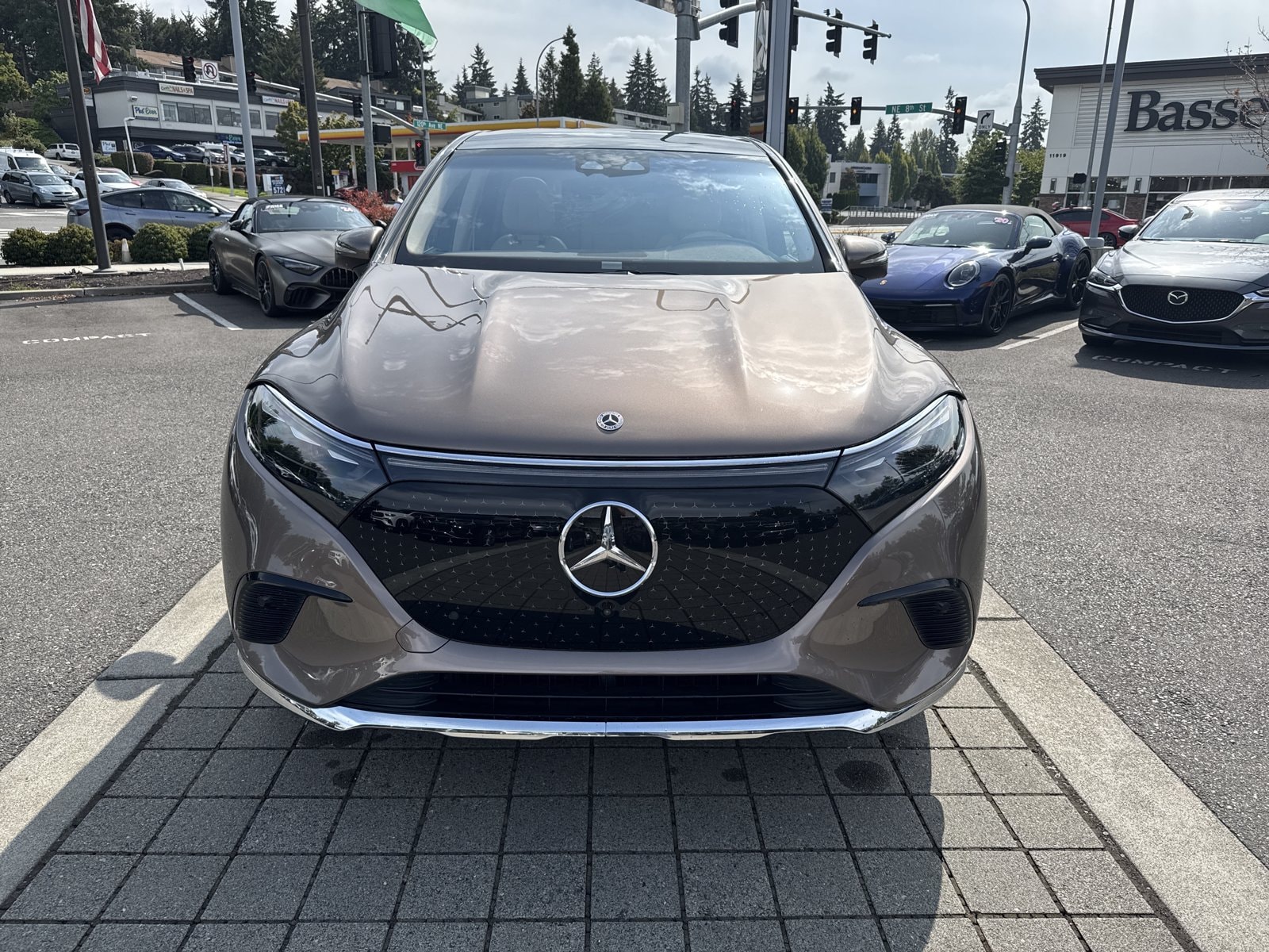 Certified 2024 Mercedes-Benz EQS SUV Base with VIN 4JGDM2EB3RA031256 for sale in Bellevue, WA
