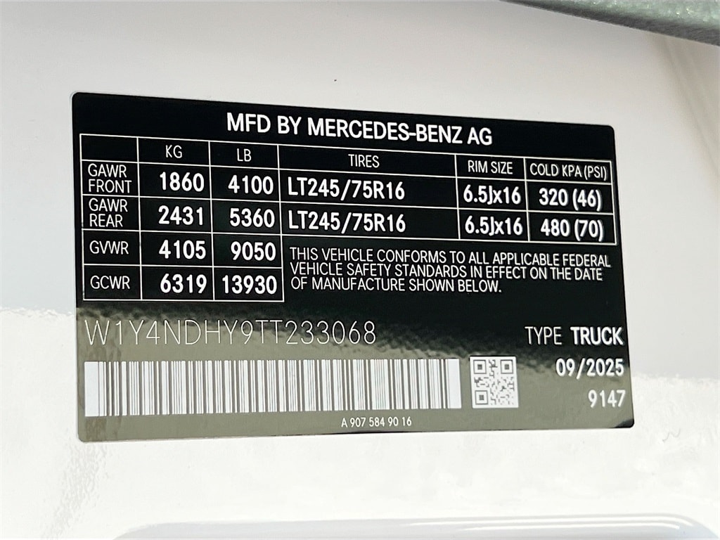 2026 Mercedes-Benz Sprinter Cargo Van Base - Photo 29