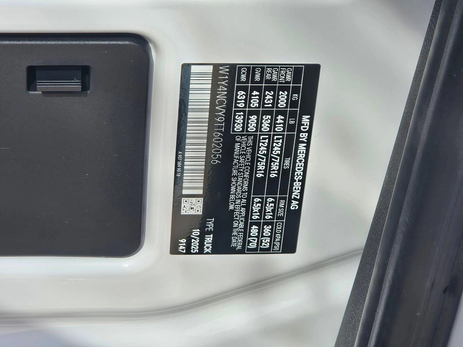 2026 Mercedes-Benz Sprinter Cargo Van Base - Photo 18