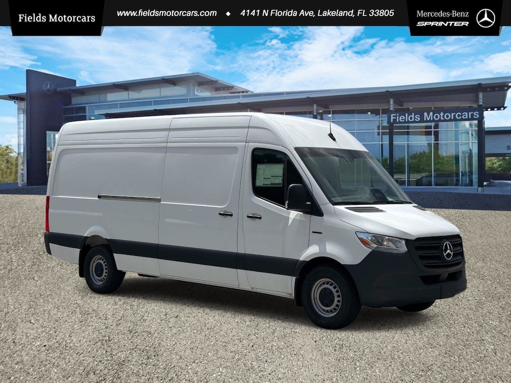 New 2025 Mercedes-Benz eSprinter 2500 High Roof HO Van Cargo Van