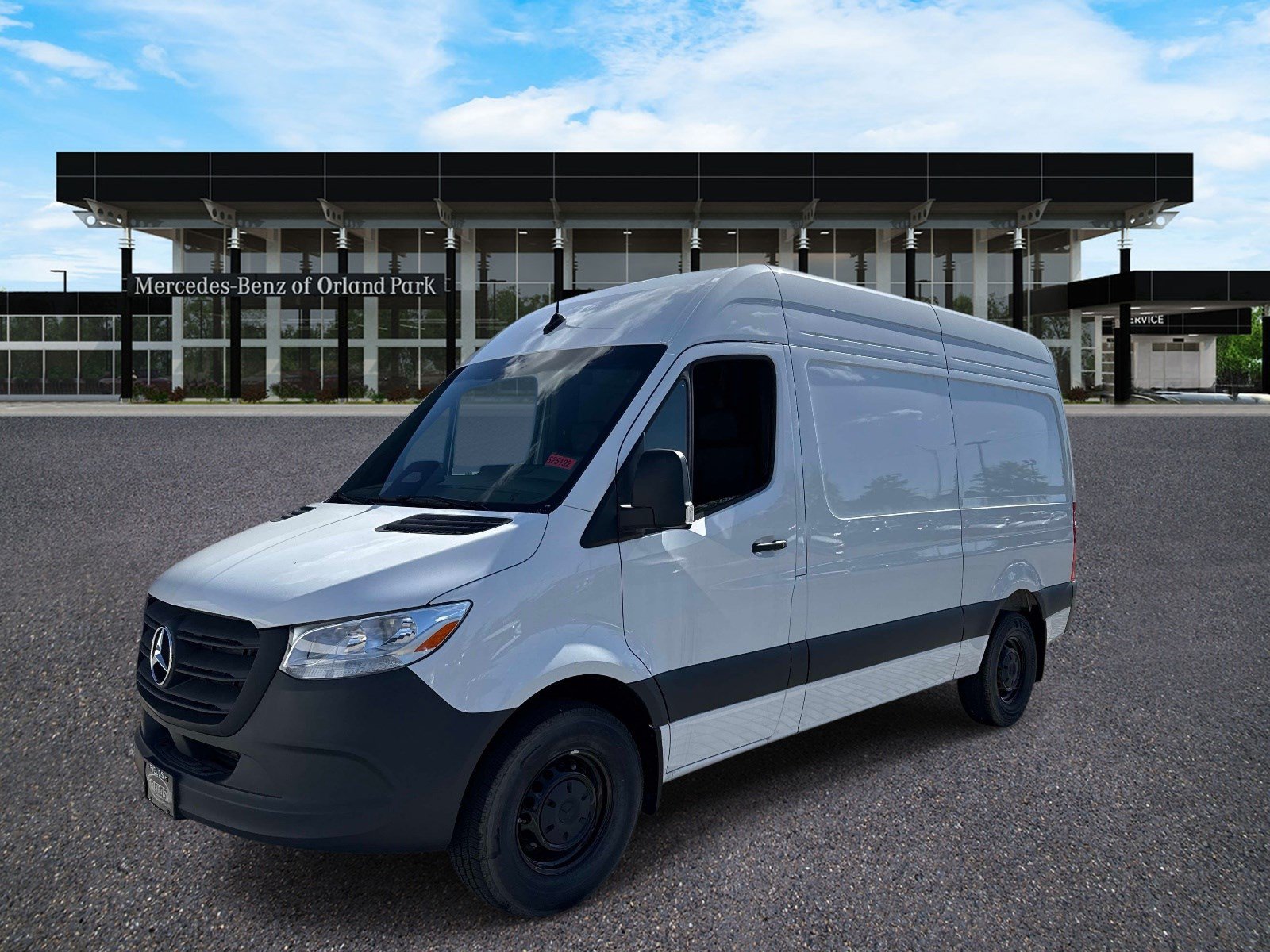 New 2025 Mercedes-Benz Sprinter Cargo Van Standard Roof 4-Cyl Diesel 2500 Standard Roof I4 Diesel 144 RWD
