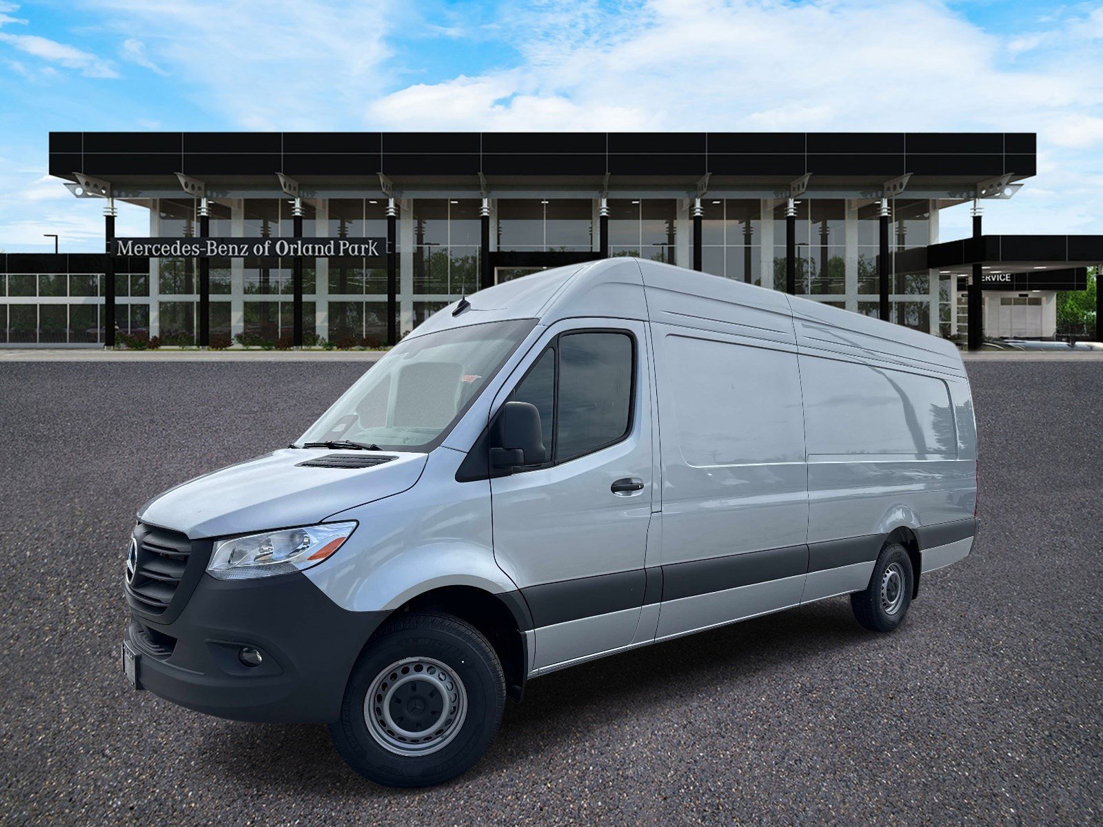 New 2026 Mercedes-Benz Sprinter Cargo Van High Roof 4-Cyl Diesel 2500 High Roof I4 Diesel 170 Extended RWD