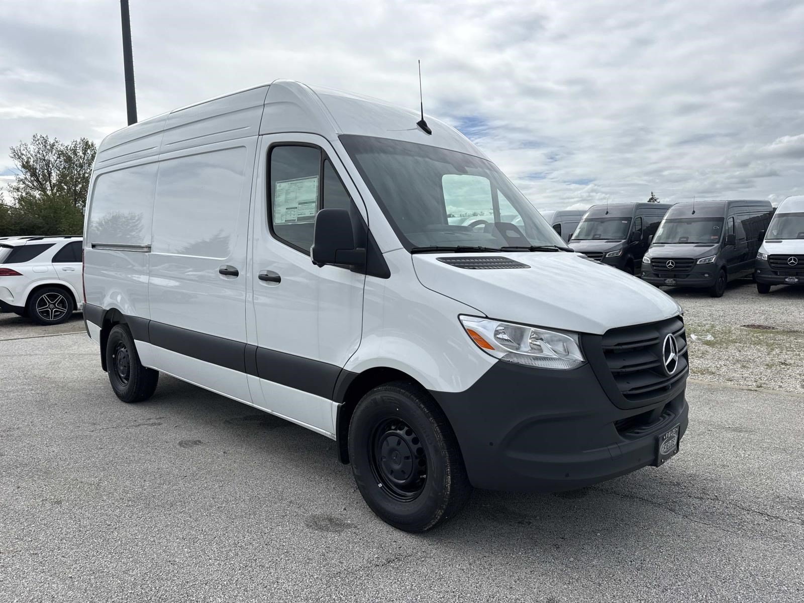 New 2026 Mercedes-Benz Sprinter Cargo Van Standard Roof 4-Cyl Diesel 2500 Standard Roof I4 Diesel 144 RWD