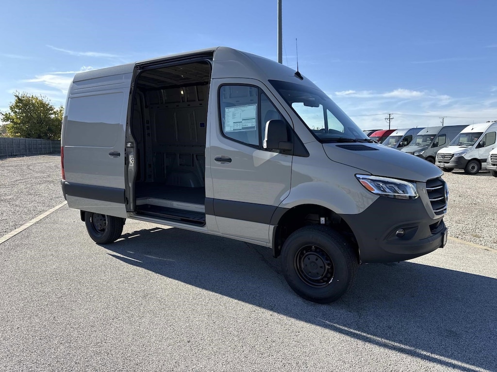 New 2026 Mercedes-Benz Sprinter Cargo Van Standard Roof 4-Cyl Diesel HO 2500 Standard Roof I4 Diesel HO 144 AWD