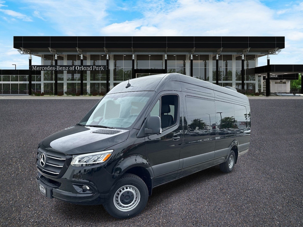 New 2026 Mercedes-Benz Sprinter Cargo Van High Roof 4-Cyl Diesel HO 3500 High Roof I4 Diesel HO 170 Extended RWD