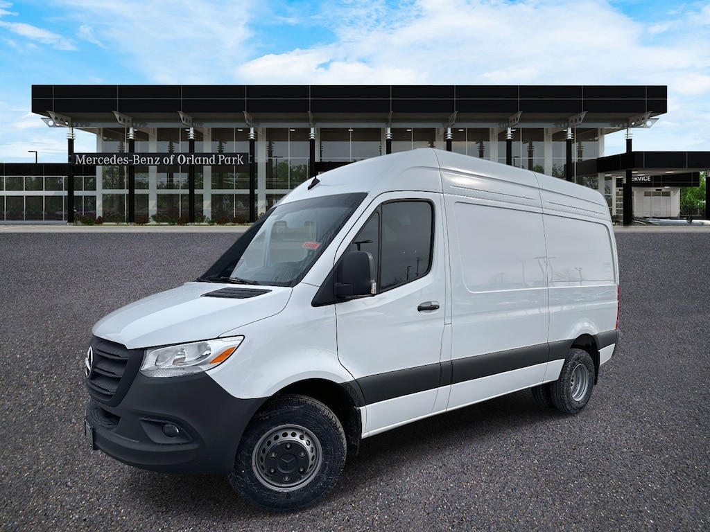 New 2026 Mercedes-Benz Sprinter Cargo Van Standard Roof 4-Cyl Diesel HO 3500 Standard Roof I4 Diesel HO 144 RWD